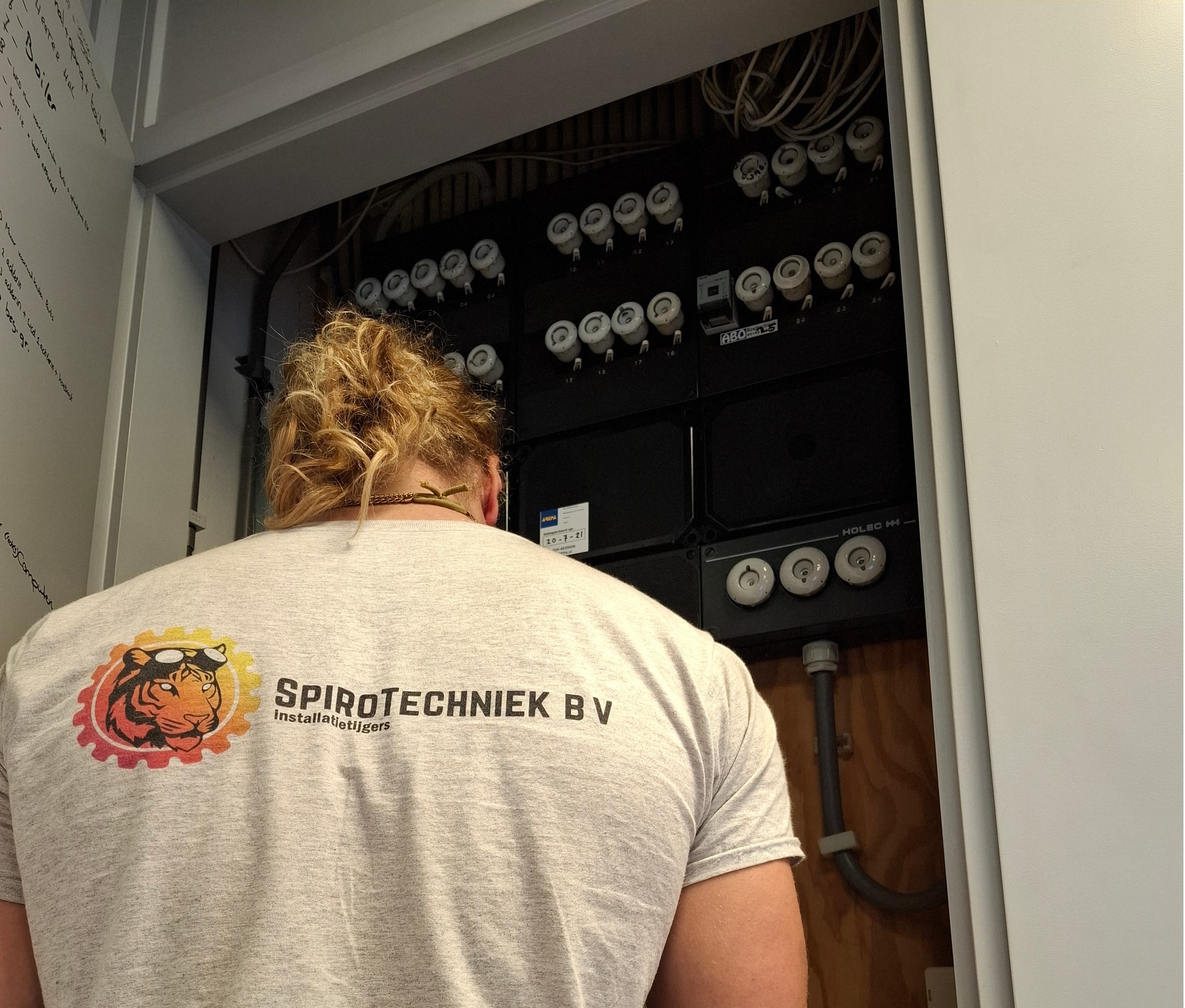 SpiroTechniek installatieteam aan het werk